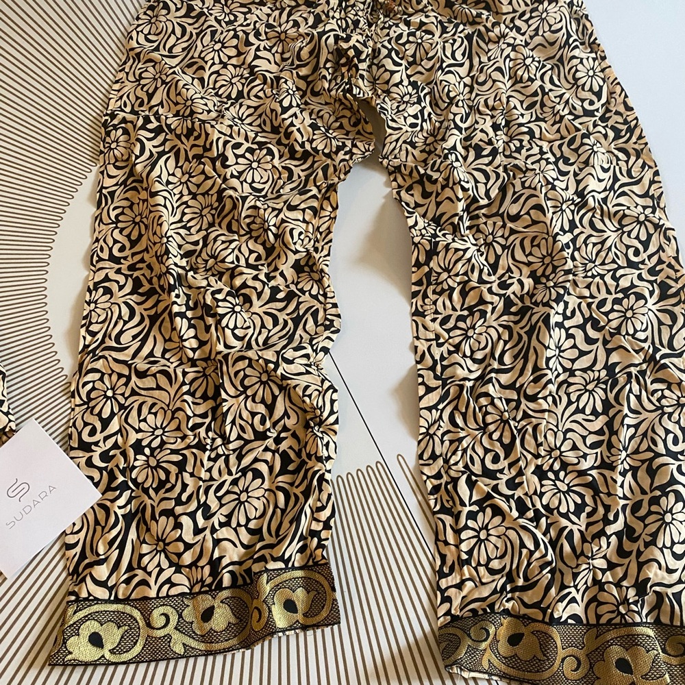 Punjammies by Sudara pants w/drawstring waist. Size L